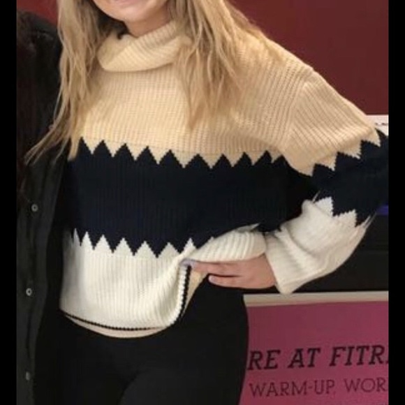 Pink Lily Turtleneck - Picture 1 of 4